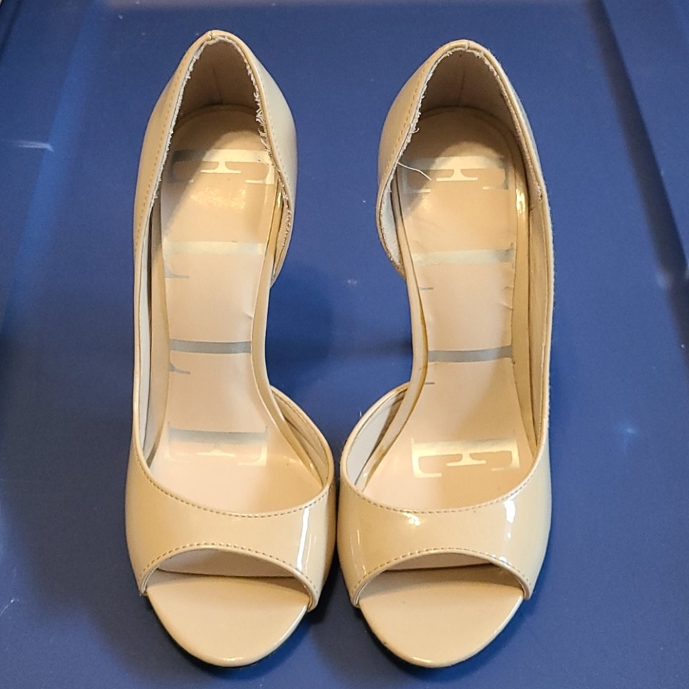 Open toe heel